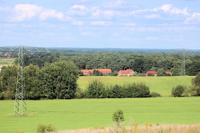 het landschap van Mecklenburg-Vorpommern